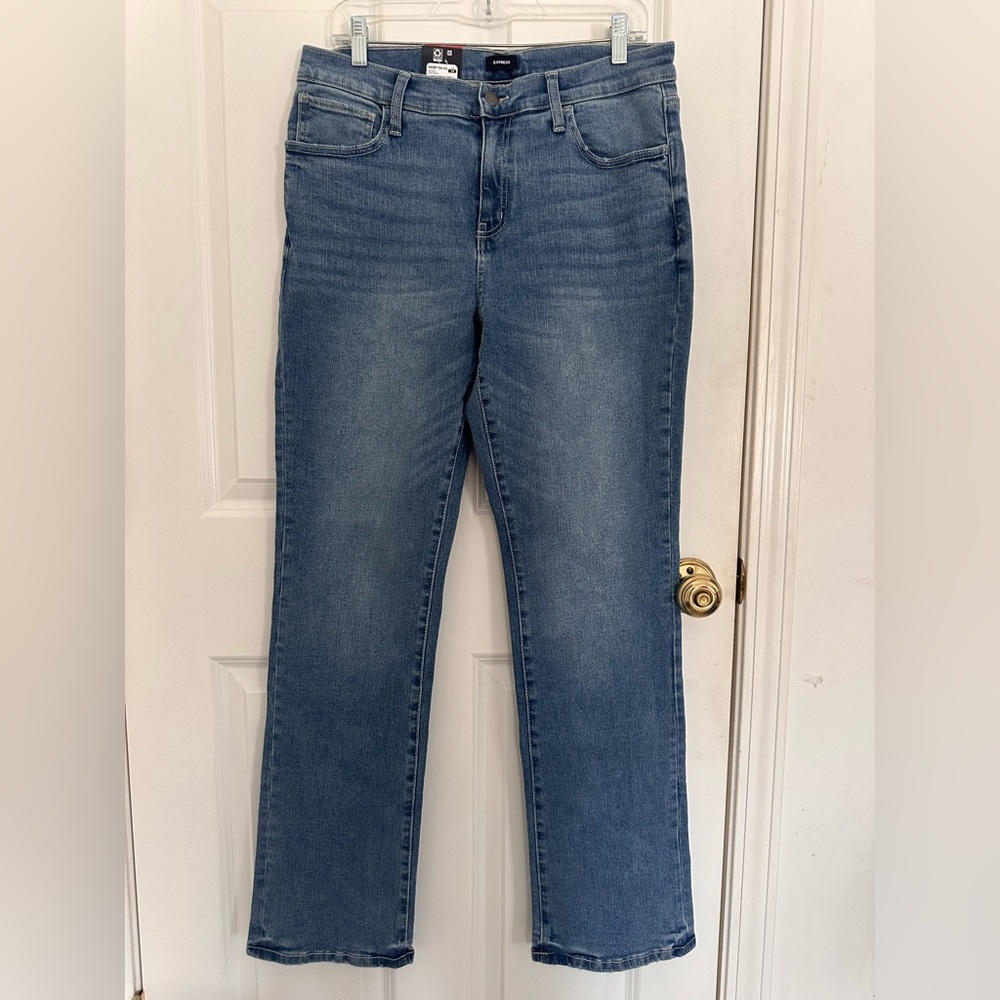 NWT Express Women's Bootcut Blue Jeans 14